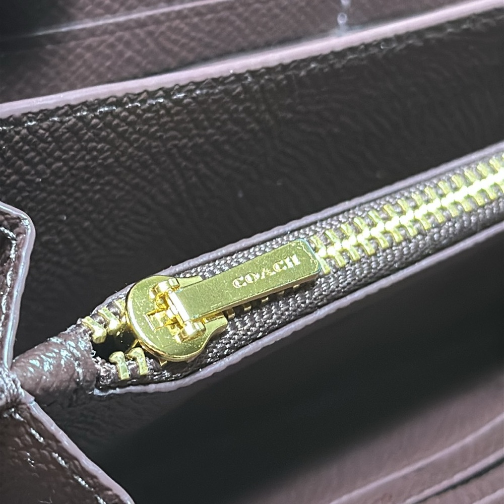 COACH Long Zip Around Wallet - Picture 12 of 16